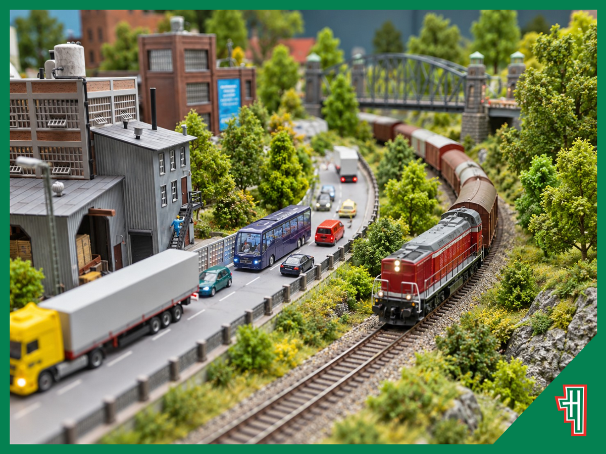 Model Railway Scenery for Beginners: Ground Cover, Roads and Trees