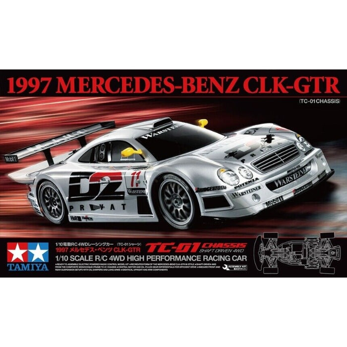 Tamiya 1/10 RC 1997 Mercedes-Benz CLK-GTR – Hobbyco