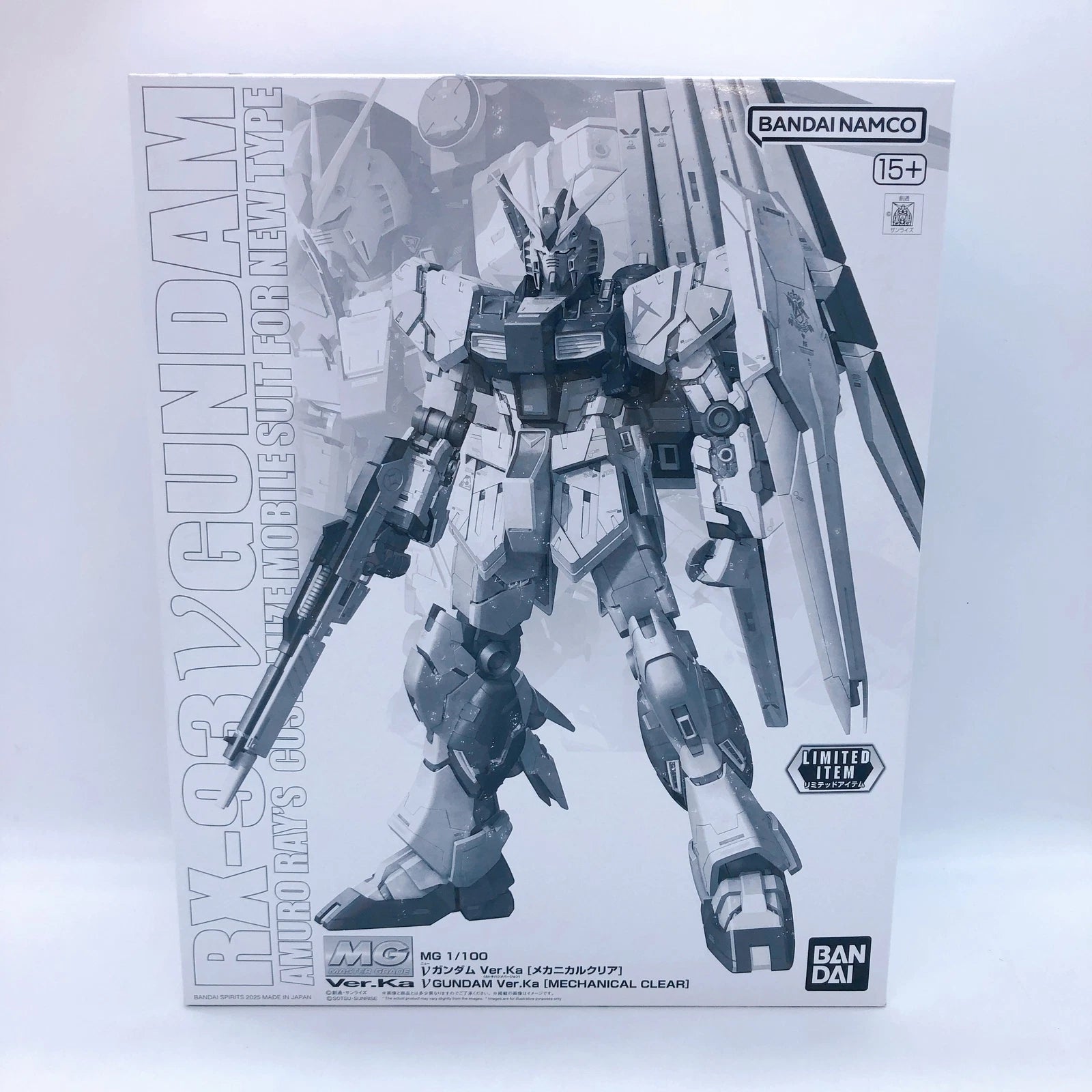 BANDAI LIMITED [Limited] MG 1/100 ?gundam Ver.Ka [Mechanical Clear