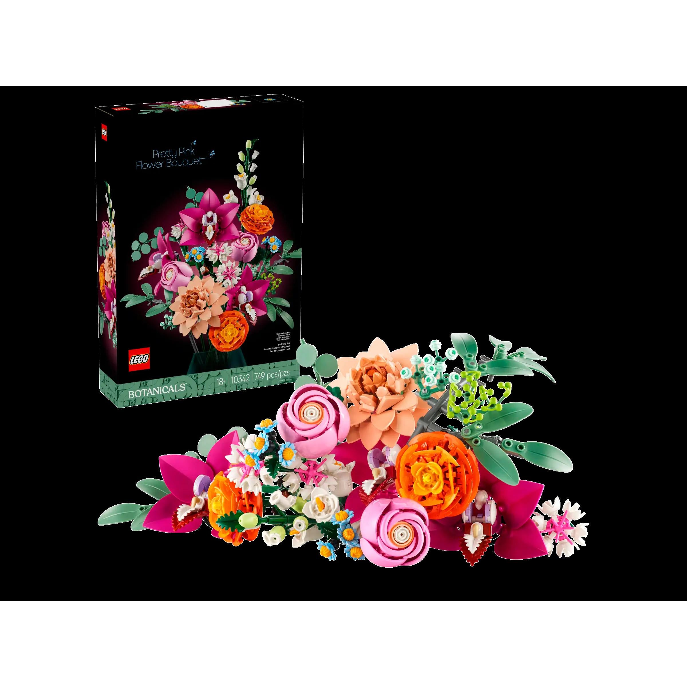 LEGO Pretty Pink Flower Bouquet Hobbyco