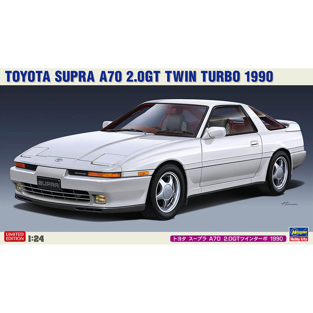 Maquette Hasegawa Toyota Supra Turbo A70 - JTC 1/24 - Plastique - Neuf Japon