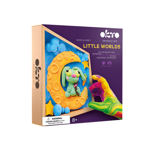 Wood&Craft DIY Little Worlds 21x21cm - Bunny Moon