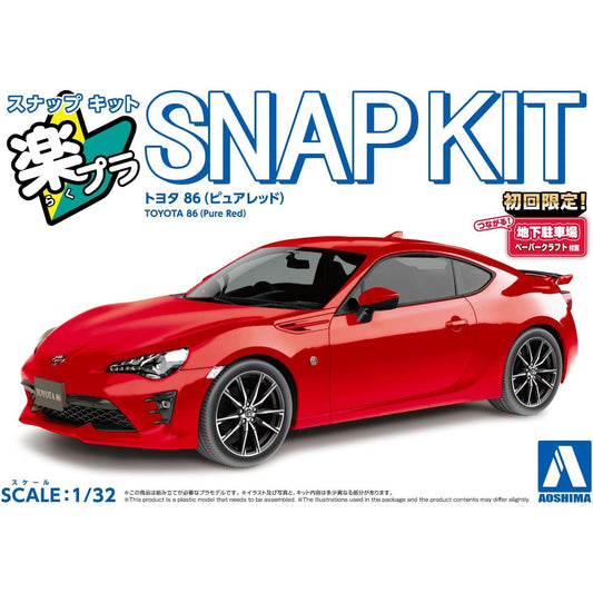 1/32 SNAP TOYOTA '86 (Pure Red)