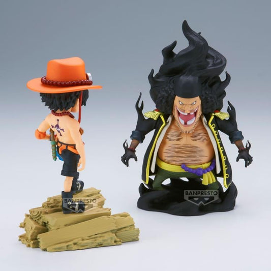 One Piece World Collectable Figure Log Stories-Portgas D.Ace Vs Marshall D.Teach-