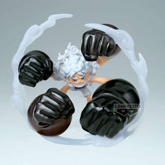 One Piece World Collectable Figure Special Monkey D.Luffy Gear5-Gum-Gum Dawn Gatling-