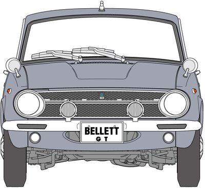 1/24 Isuzu Bellett 1600GT (1966)