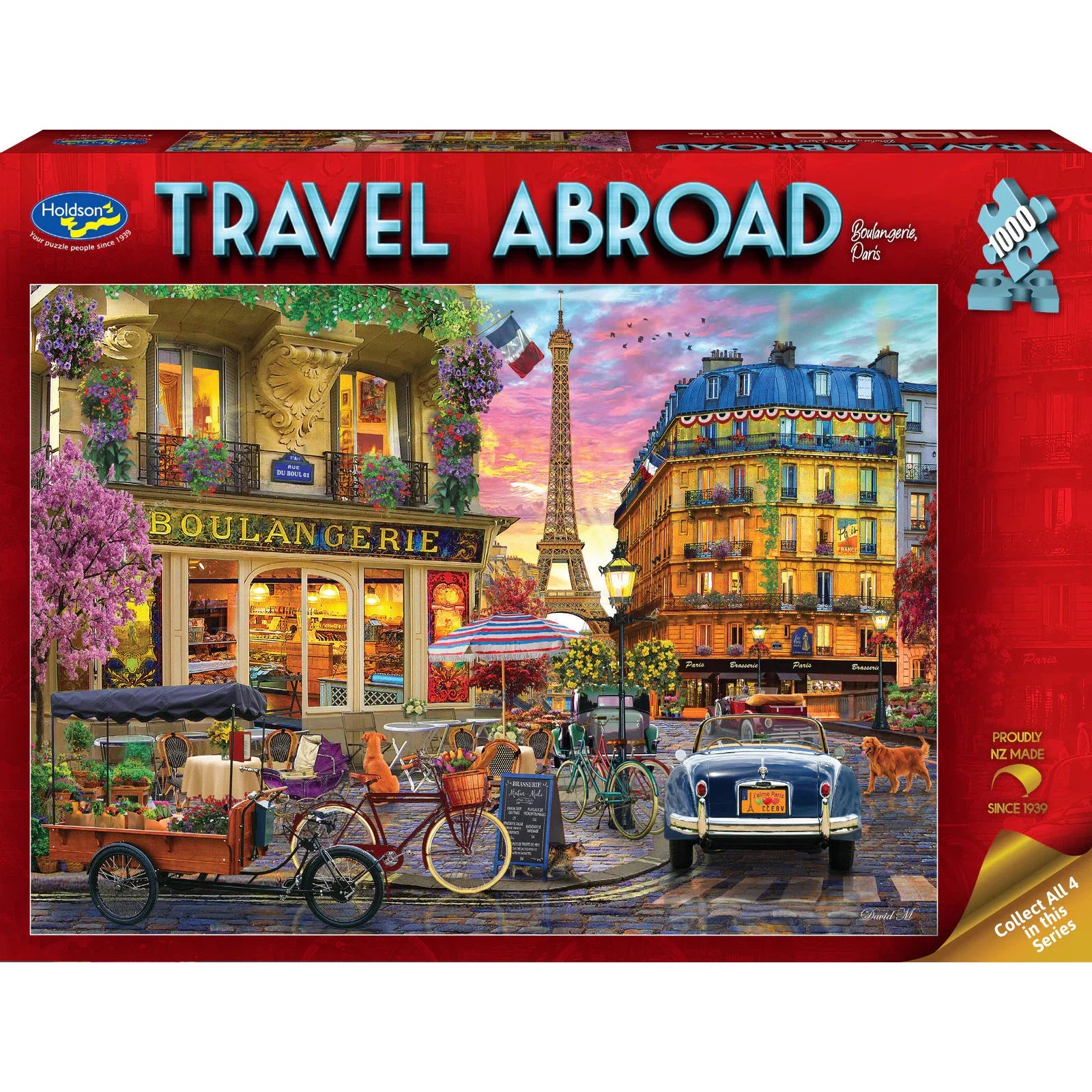 Holdson 1000pc Travel Abroad Boulangerie Paris
