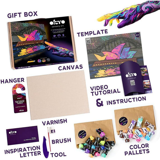 Sensory Art 3D Creative Set: Sydney Opera House