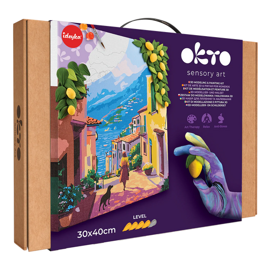 3D Modeling+Painting Kit 30x40cm - Lemon Weekend