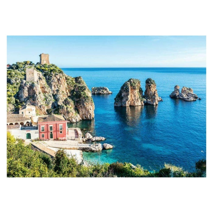 Buy Ravensburger 1000pc Faraglioni Di Scopello Sicily Puzzle buy-ravensburger-1000pc-faraglioni-di-scopello-sicily-puzzle