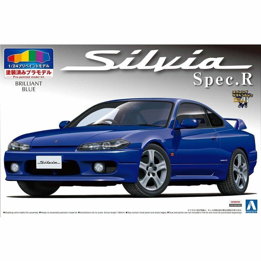 Aoshima 1/24 S15 SILVIA SPEC.R Brilliant Blue – Hobbyco