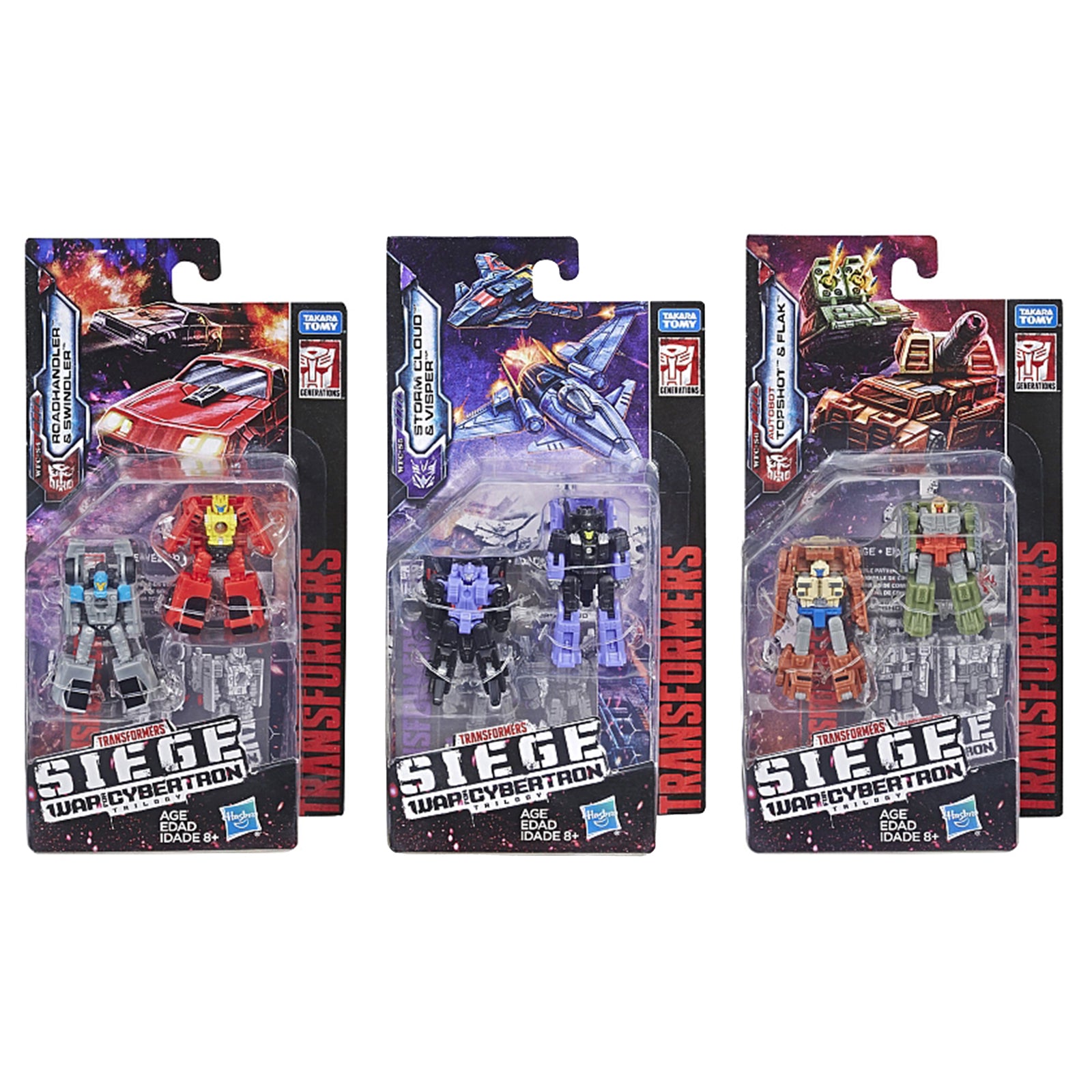 Transformers Generazioni War For Cybertron: Siege Micromaster Autobot Battle Patrol (WFC-S6) - Set Da 2 Action Figure - 2