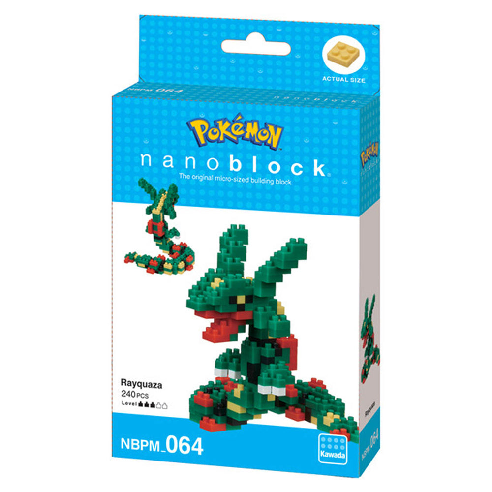 nanoblock pokemon rayquaza