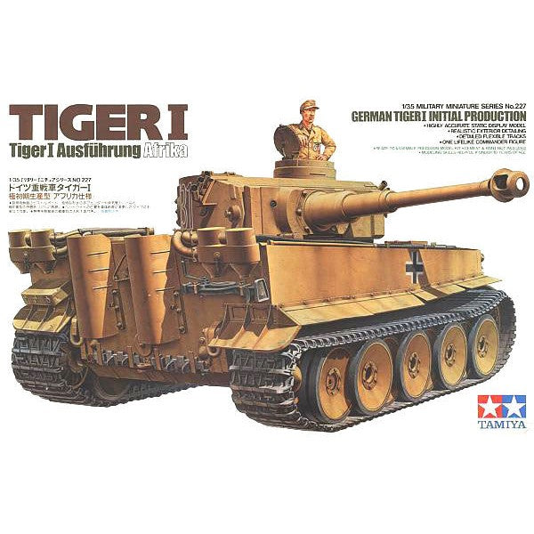 Tamiya 1/35 German Tiger 1 Tank Initial Production – Hobbyco