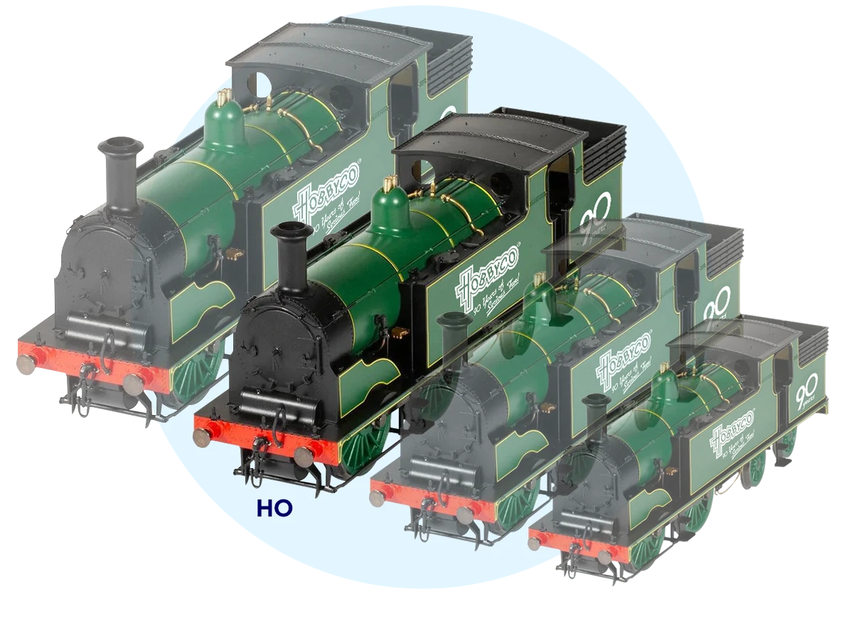 HO Scale size comparison