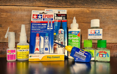 What's What in Model Building - Adhesive, Glue, Cement, Paste