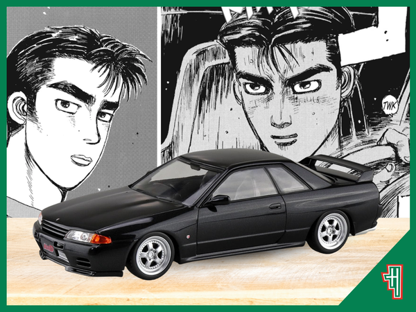 Building the Aoshima Initial D R32 Snap Kit: Part 2 Assembly