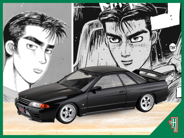 Building the Aoshima Initial D R32 Snap Kit: Part 2 Assembly