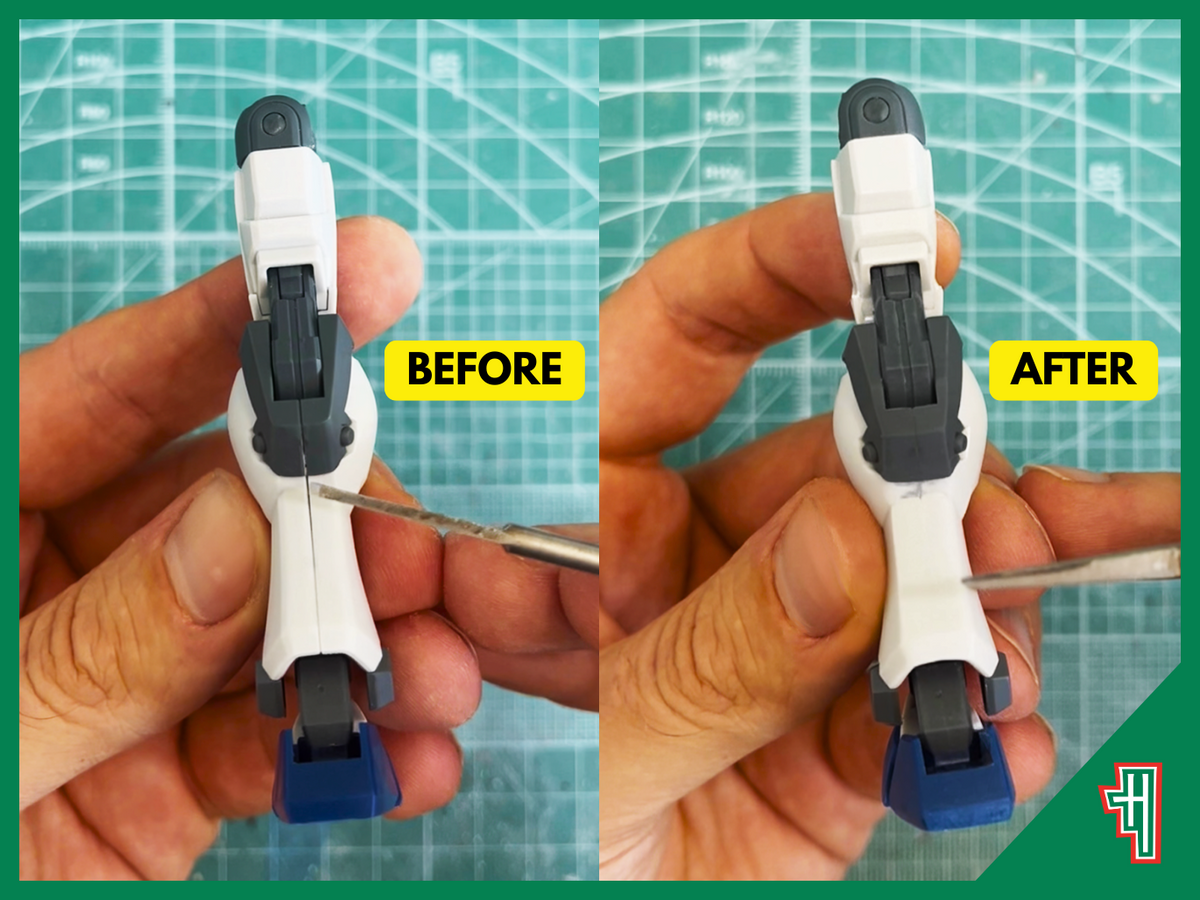 Seam Line Removal – Gunpla Builders World Cup (GBWC) Prep Series Part 1