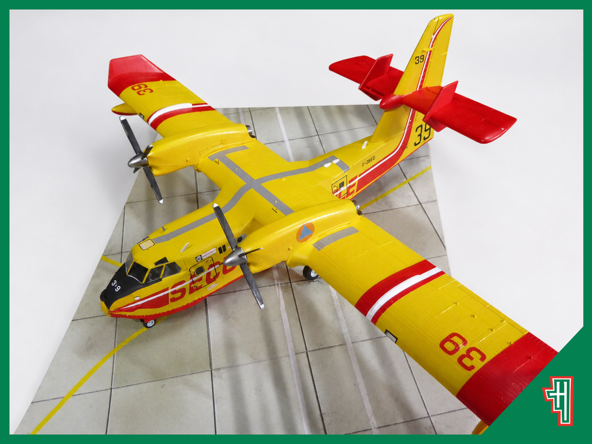 Heller 1/72 Canadair CL-415 Build Review: Building the Super