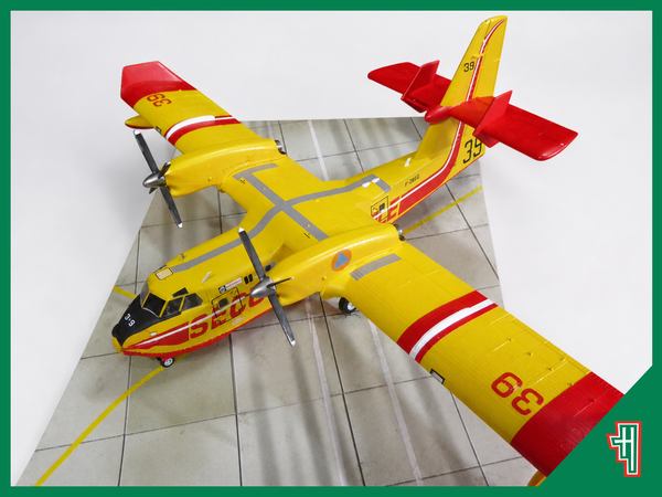 Heller 1/72 Canadair CL-415 Build Review: Building the Super Scooper Water Bomber