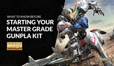 Diving Straight In - What to Know Before Starting Your First Master Grade Gunpla Kit
