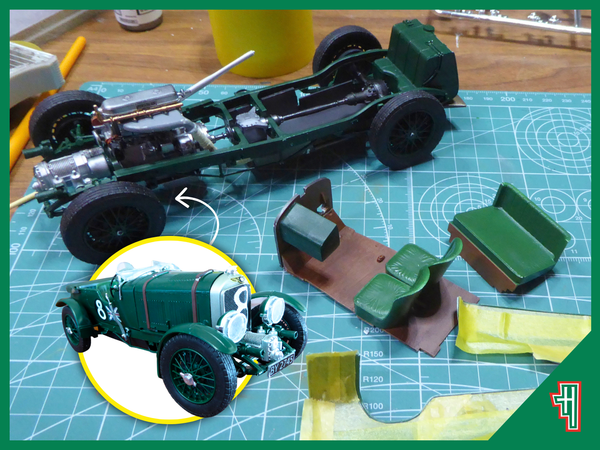 Heller 1/24 Bentley 4.5L Blower Build Review
