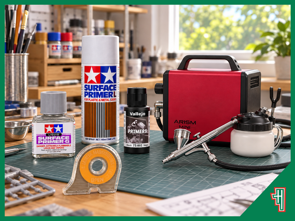 Model Kit Primer Guide: Colour, Coverage and Surface Preparation