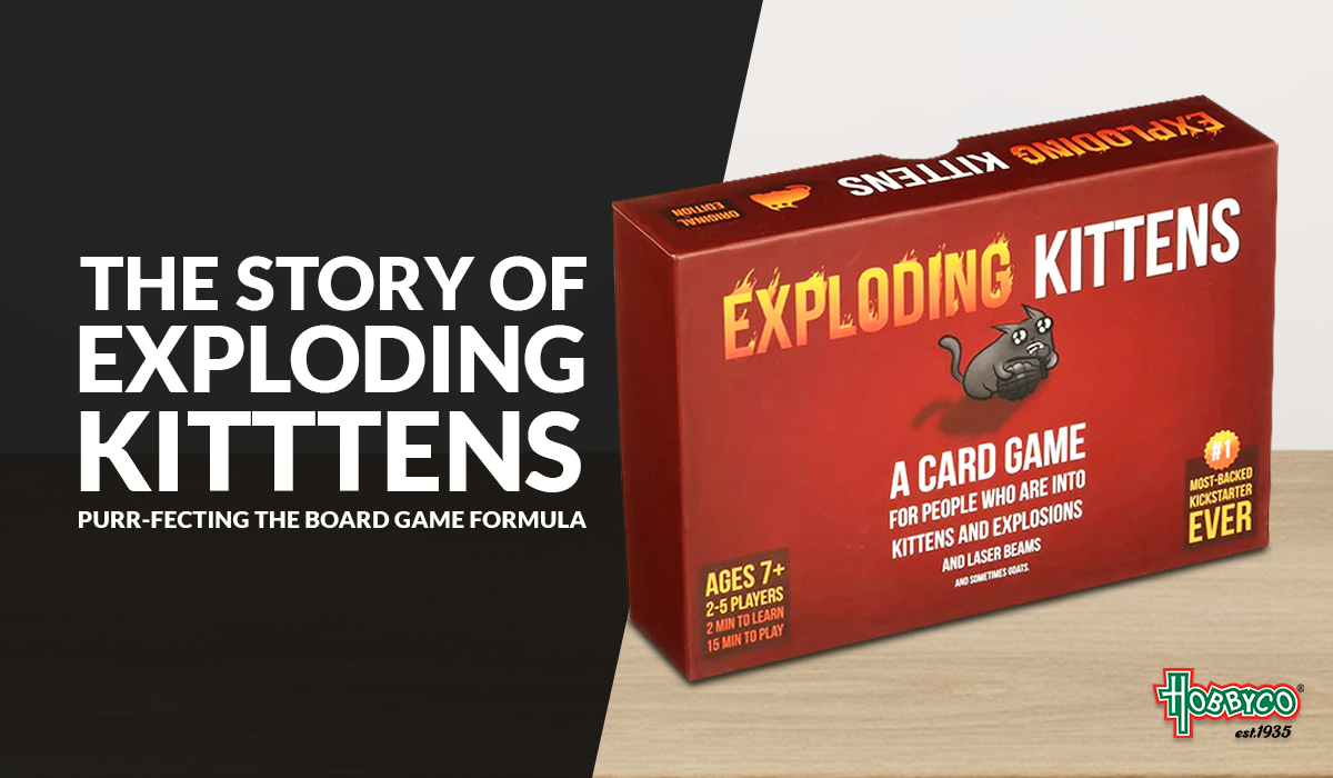 The Story of Exploding Kittens: Purr-fecting the Board Game Formula