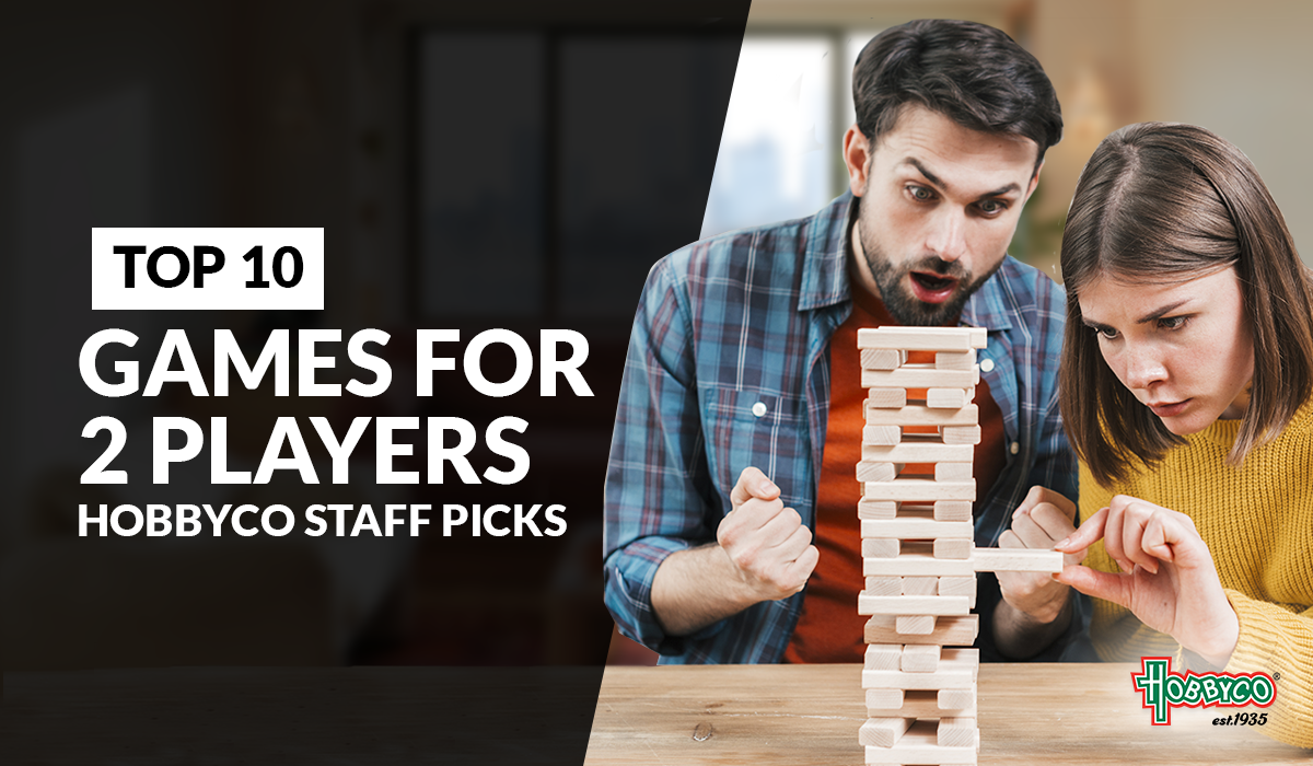 Top 10 Games for 2 Players | Hobbyco Staff Picks