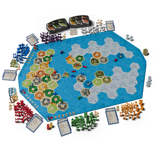 Catan (6th Edition) - Explorers and Pirates 5-6 Player Expansion