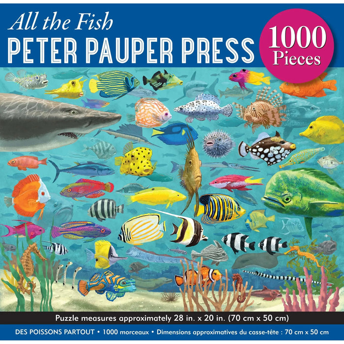 1000pc All The Fish Puzzle