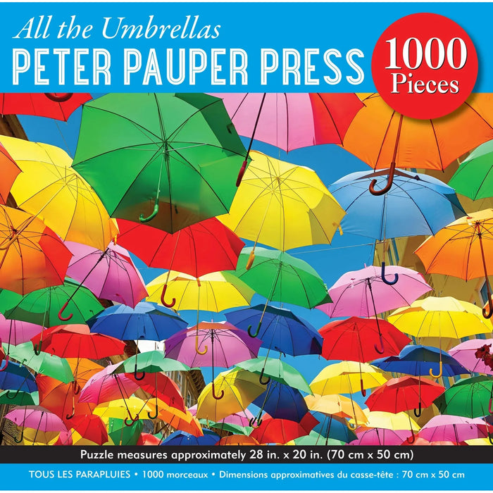 1000pc All The Umbrellas Puzzle