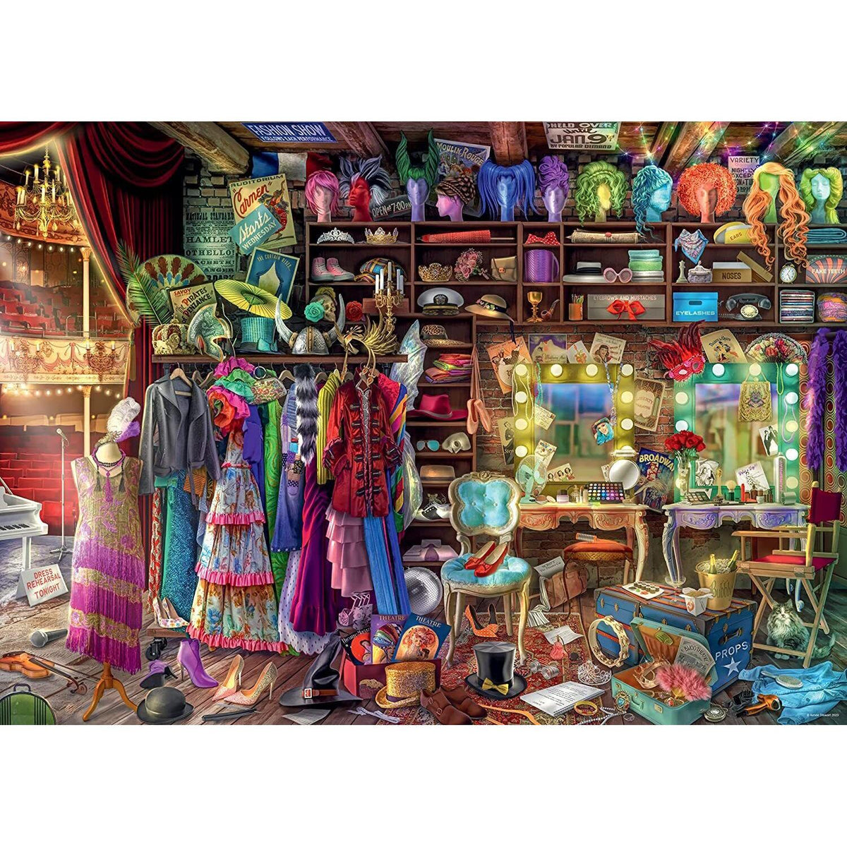 1000pc Behind The Scenes Puzzle