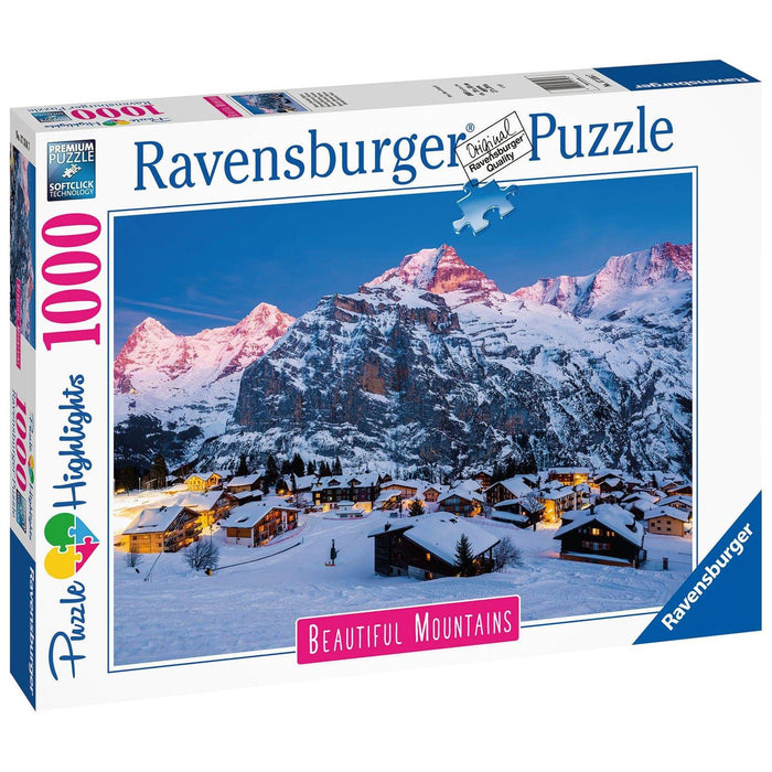 1000pc Bernese Oberland Murren Puzzle