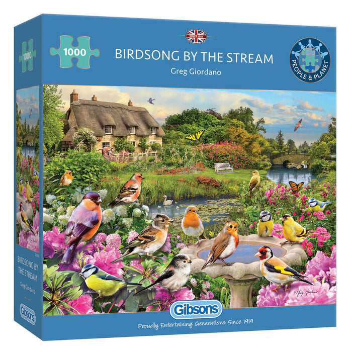 1000pc Birdsong By The Stream Puzzle