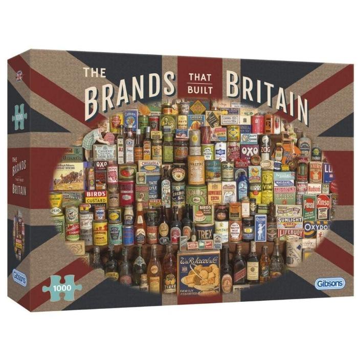 1000pc Brands That Built Britain Puzzle