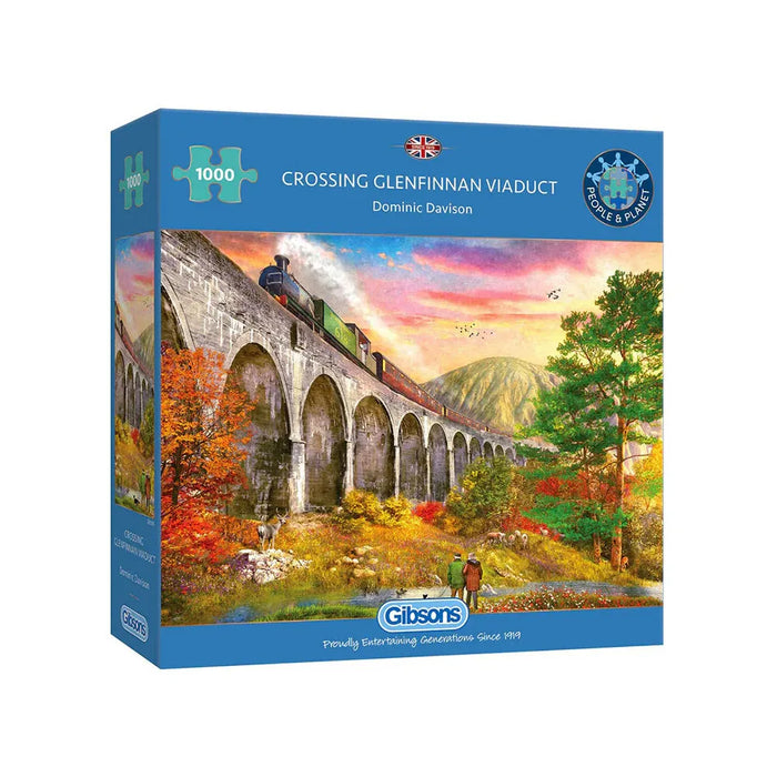 1000pc Crossing Glenfinnan Viaduct Puzzle