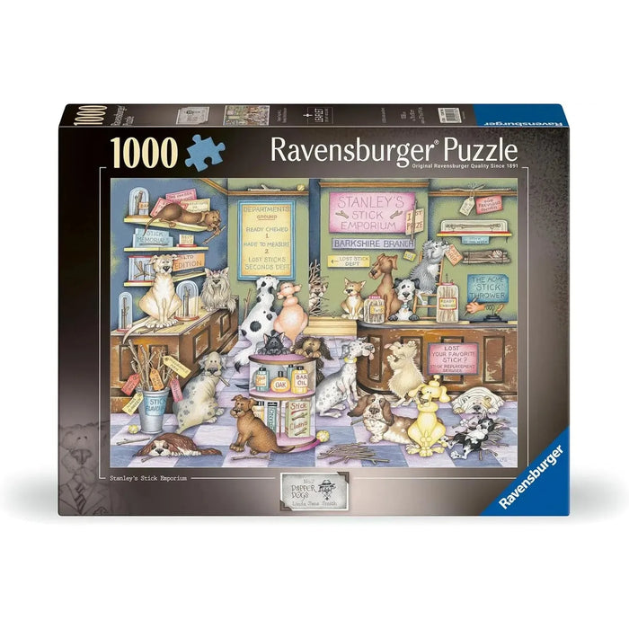 1000pc Dapper Dog's No 2: Stanl. Stick Em Puzzle