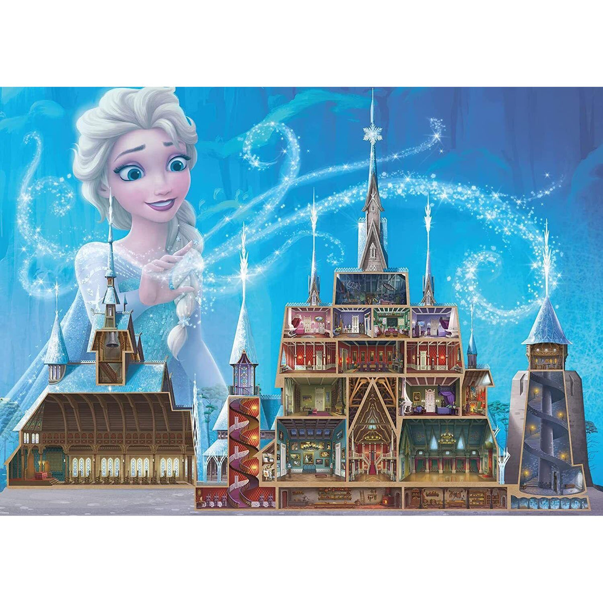 1000pc Disney Castle Elsa Puzzle