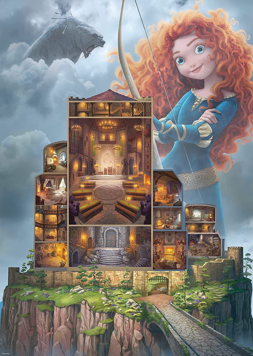 1000pc Disney Castle Merida Puzzle