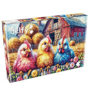 1000pc Egg-Citing Trio Jigsaw Puzzle