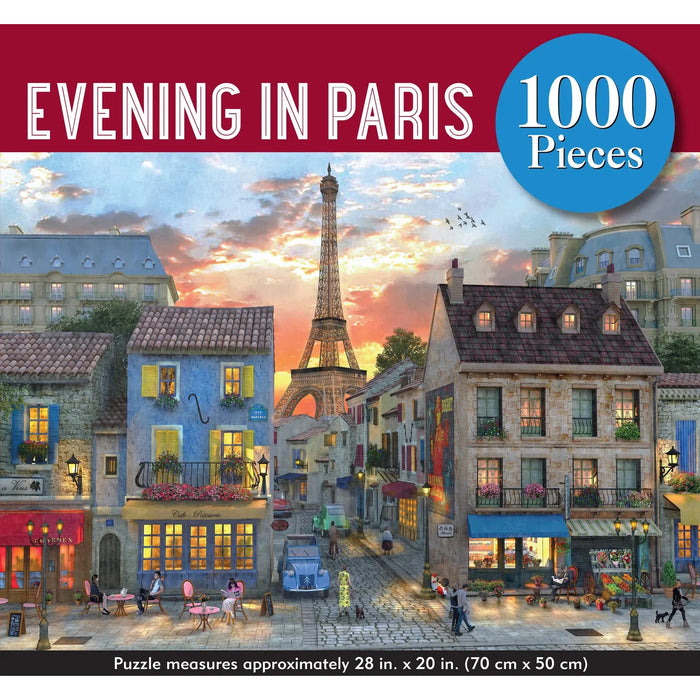 1000pc Evening in Paris Jigsaw Puzzle