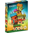 1000pc Fairy Tale Houses Jigsaw Puzzle