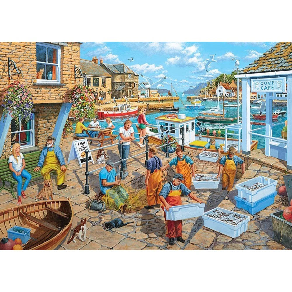 image2_1000pc Fishermans Life Puzzle