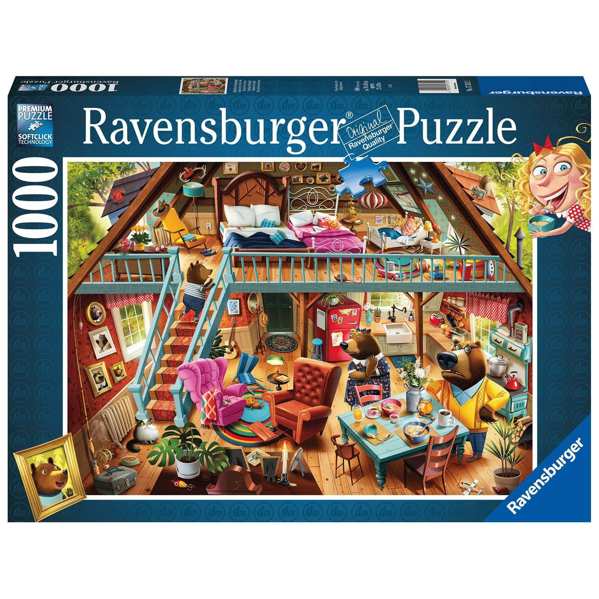 1000pc Goldilocks Gets Caught! Puzzle