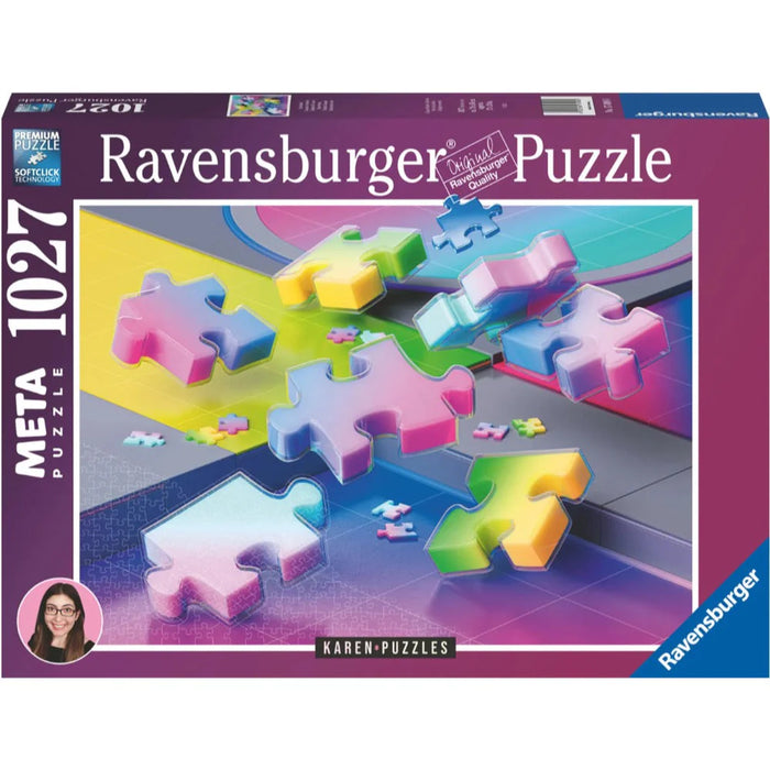 1000pc Gradient Cascade Puzzle
