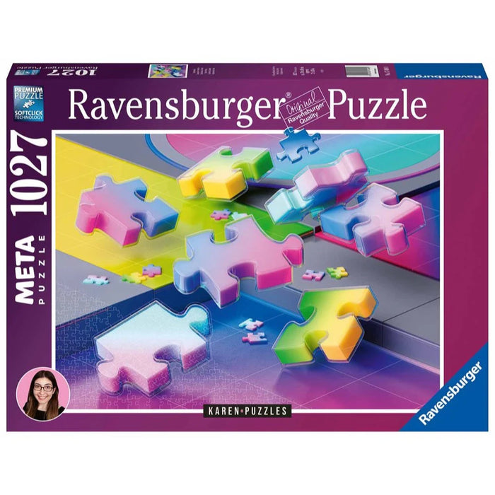 1000pc Gradient Cascade Puzzle