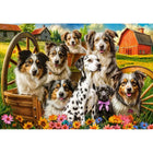 1000pc Happy Dogs In The Countryside Puzzle