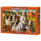 1000pc Happy Dogs In The Countryside Puzzle